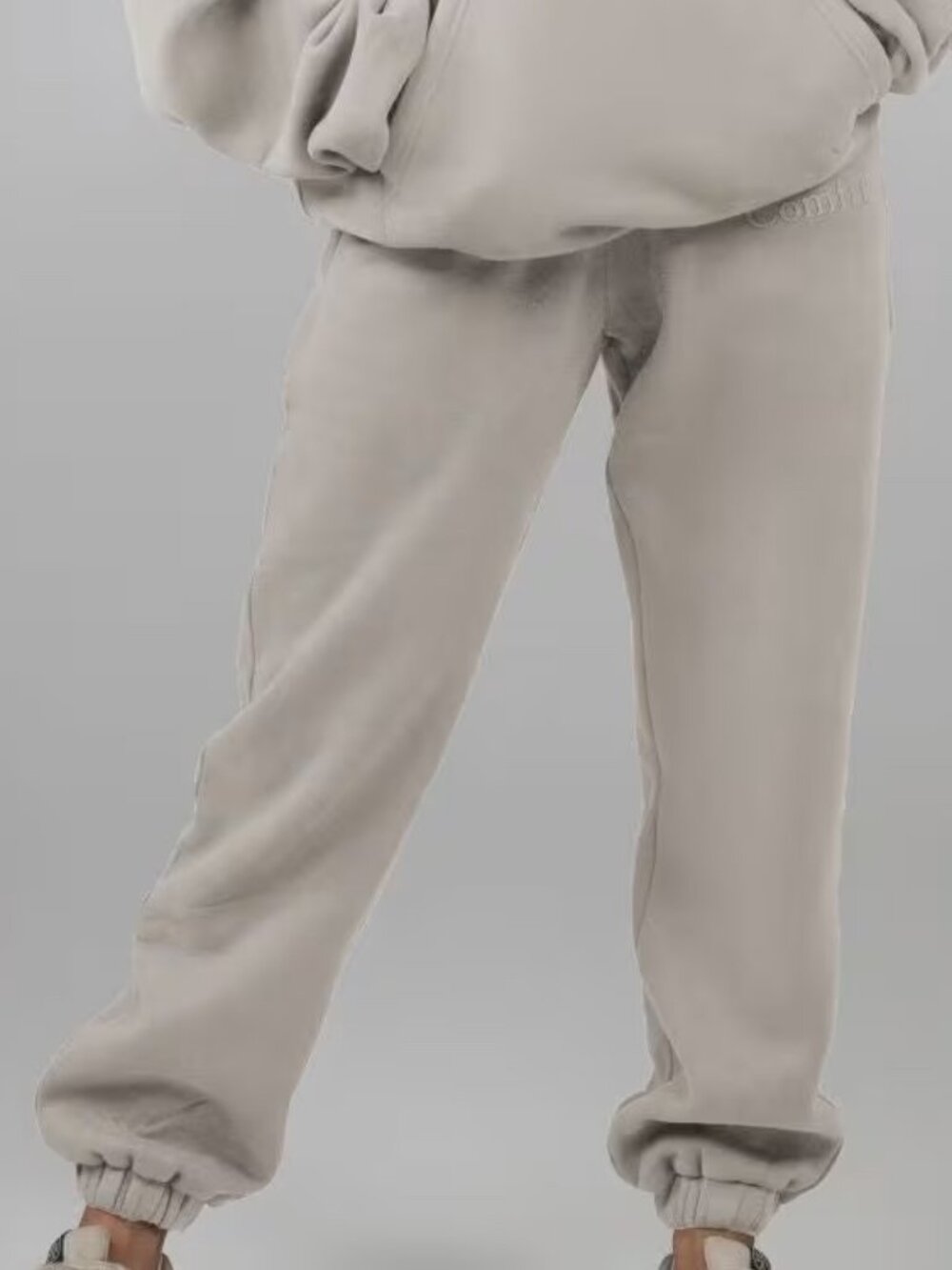 Comfrt Minimalist Sweatpants Cement XS